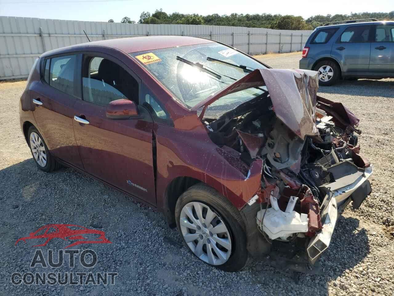 NISSAN LEAF 2017 - 1N4BZ0CP0HC304081