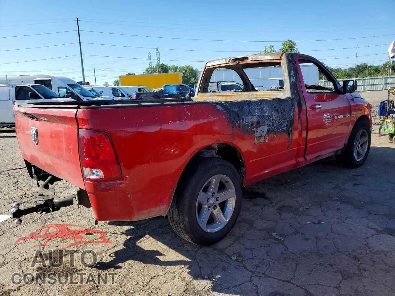 DODGE RAM 1500 2012 - 3C6JD6ET6CG161426