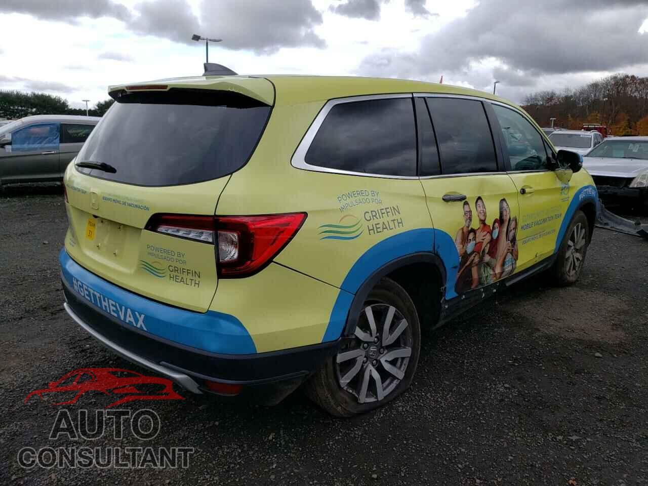 HONDA PILOT 2021 - 5FNYF6H35MB040357