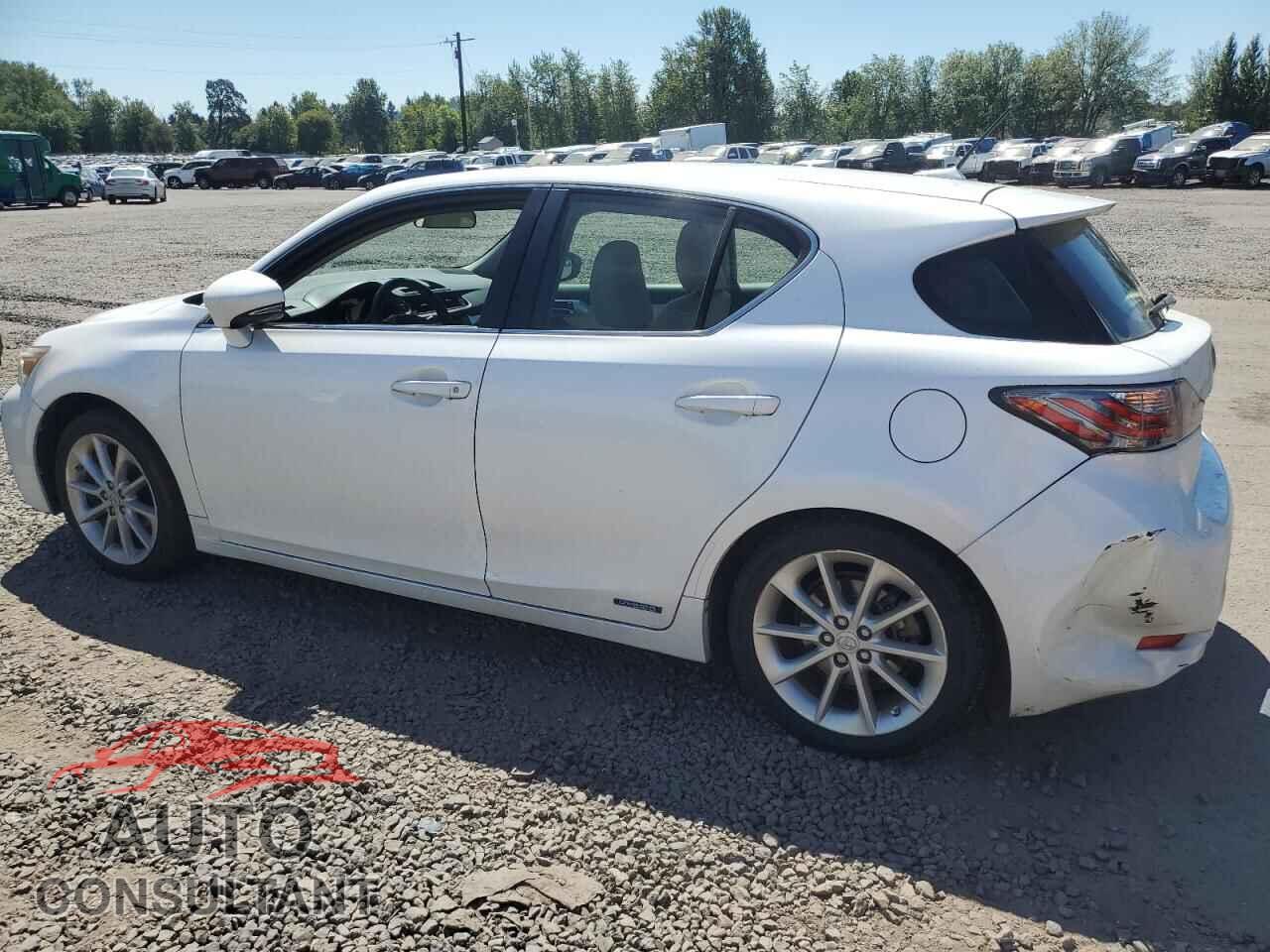 LEXUS CT 200 2012 - JTHKD5BH3C2093410