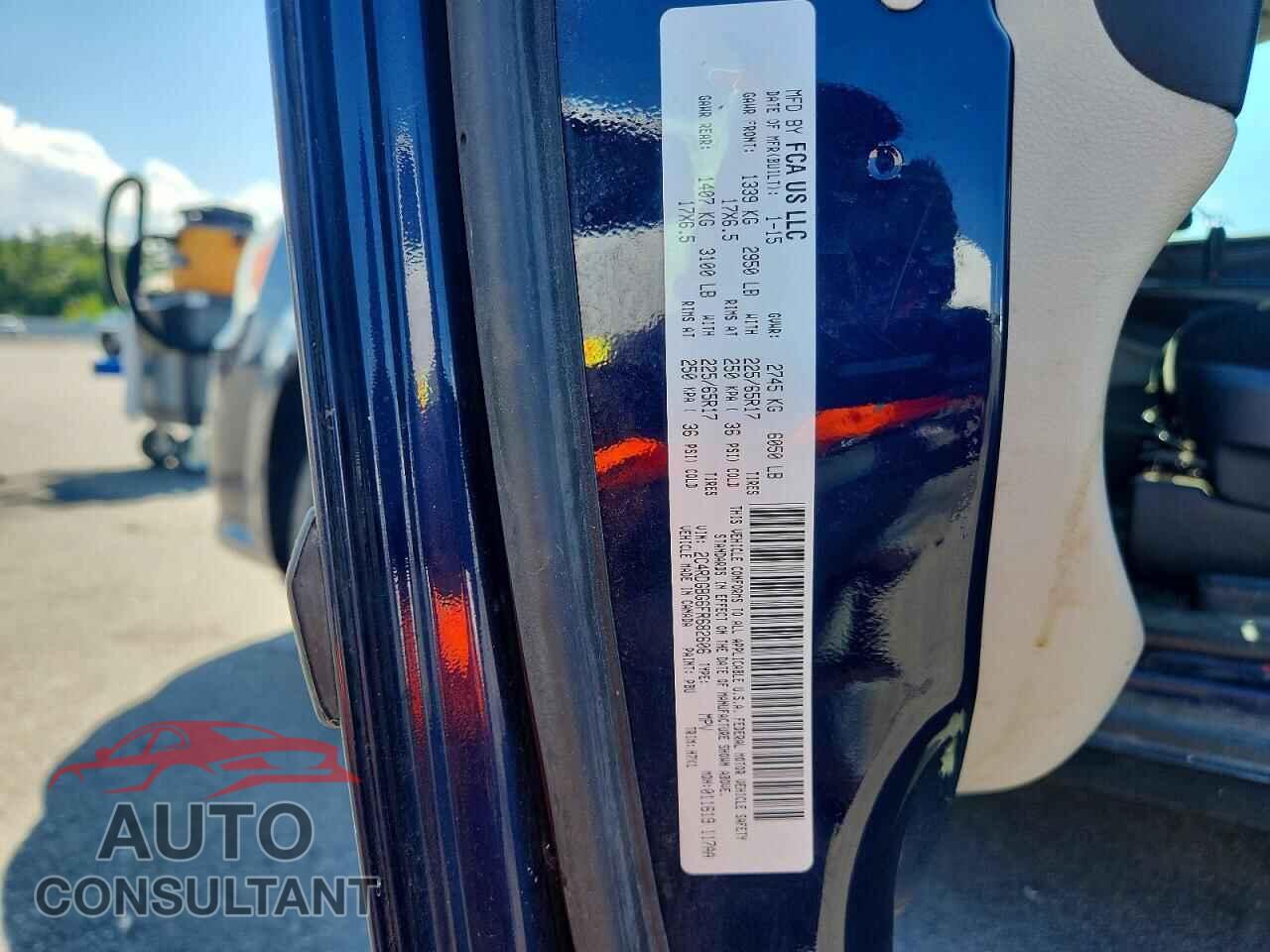 DODGE CARAVAN 2015 - 2C4RDGBG6FR682606