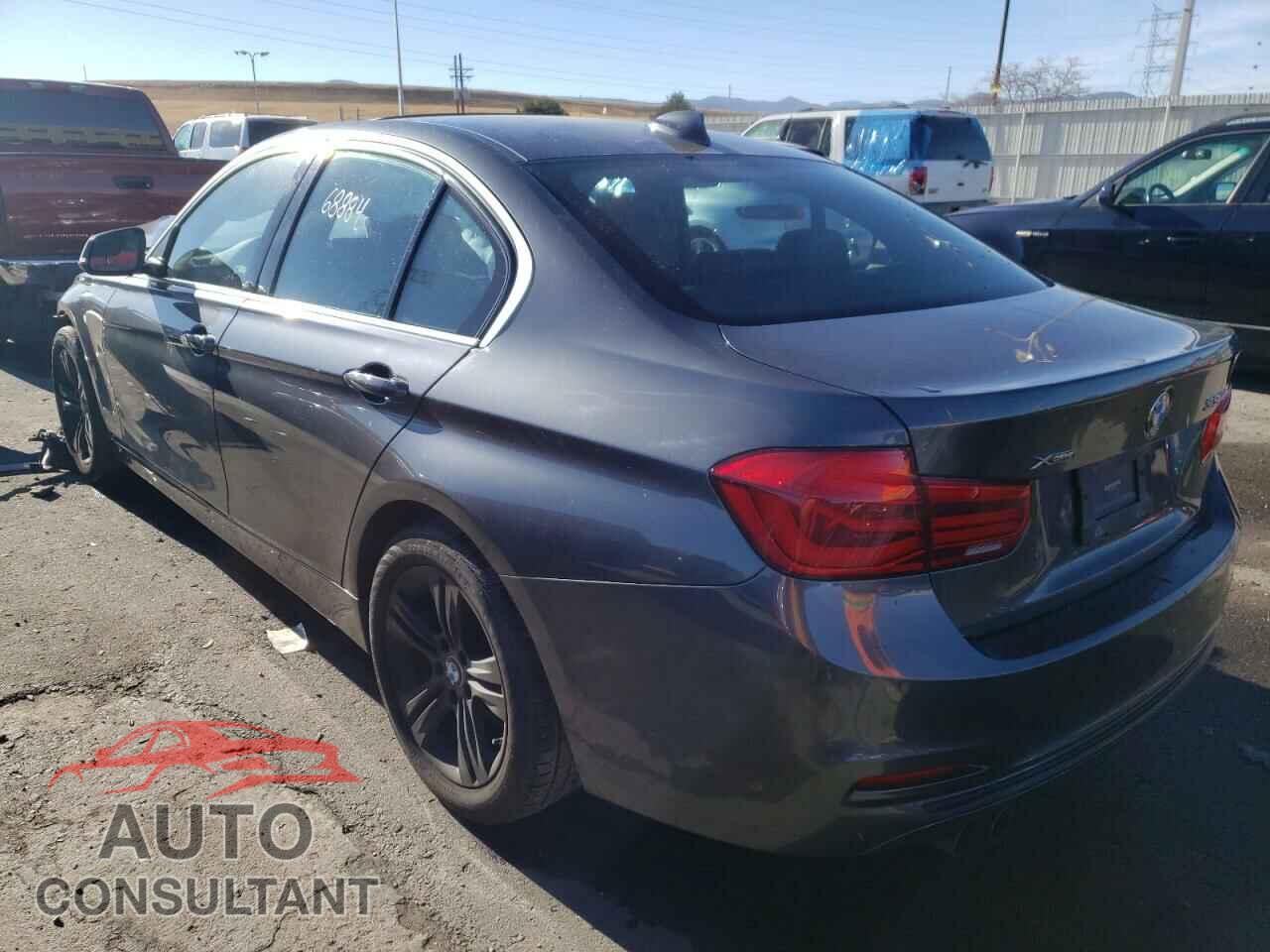 BMW 3 SERIES 2017 - WBA8D9C36HA012514