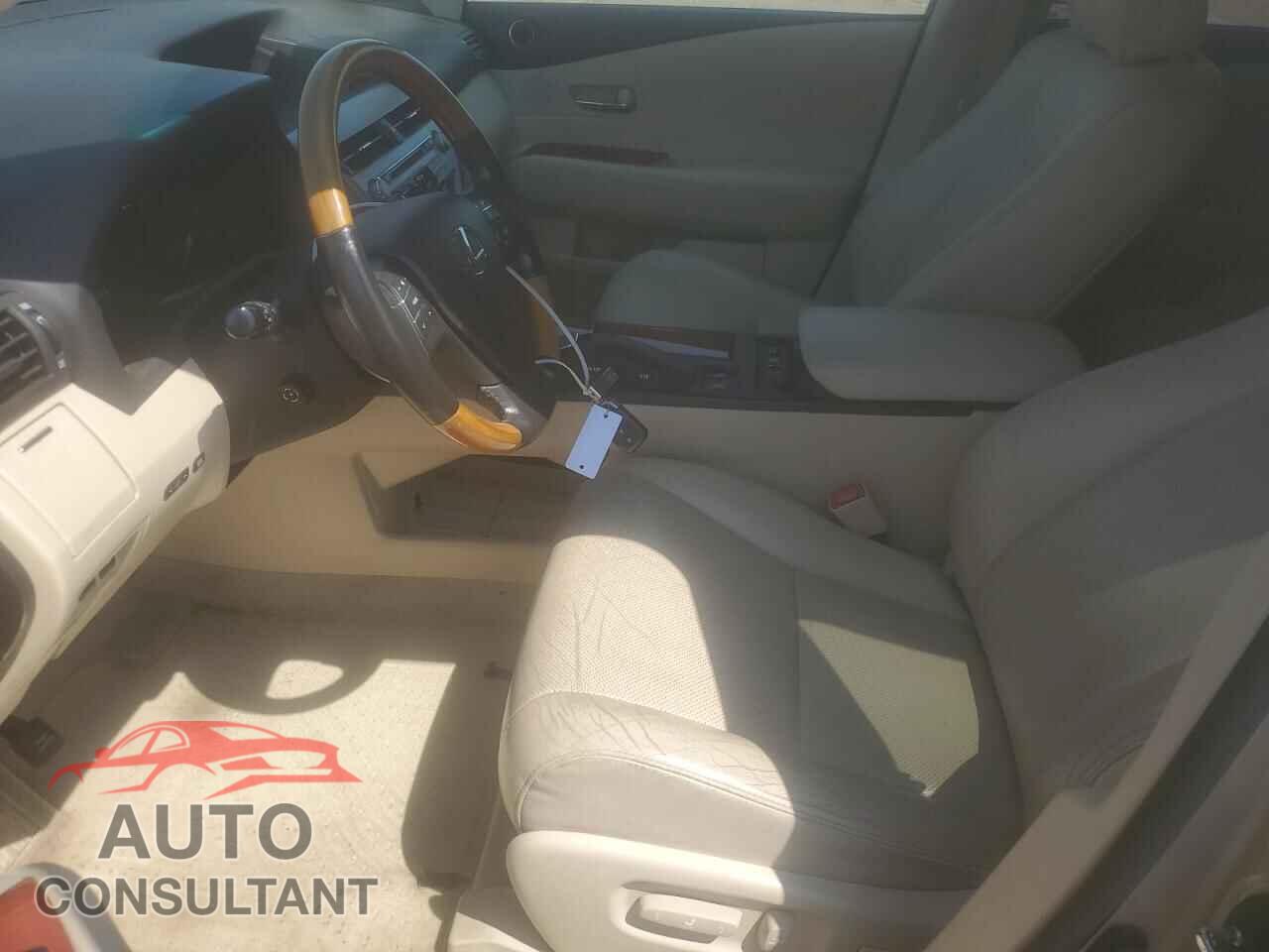 LEXUS RX350 2011 - 2T2BK1BA6BC104575