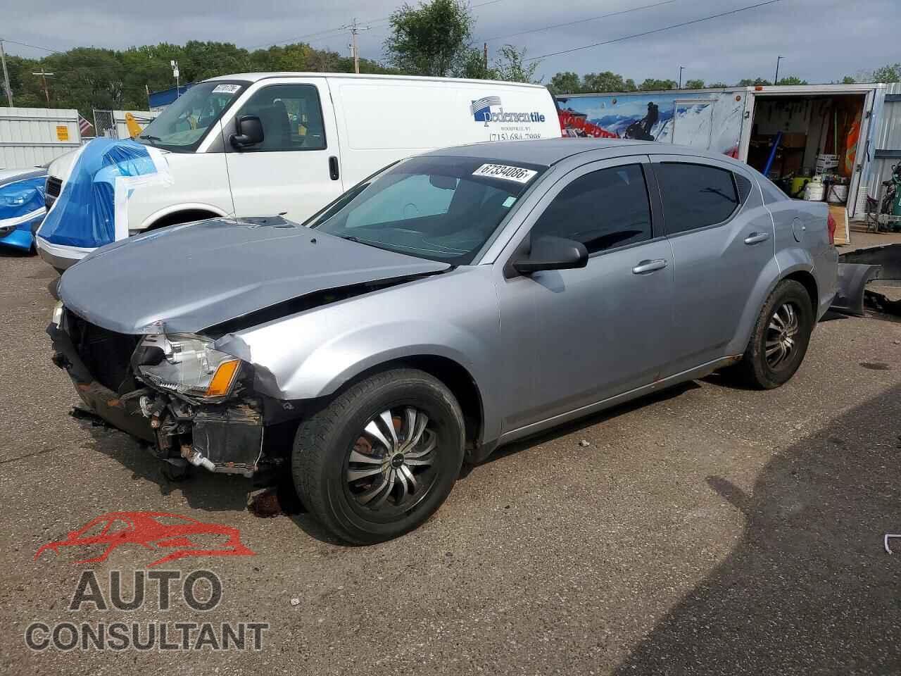 DODGE AVENGER 2013 - 1C3CDZAG7DN756102