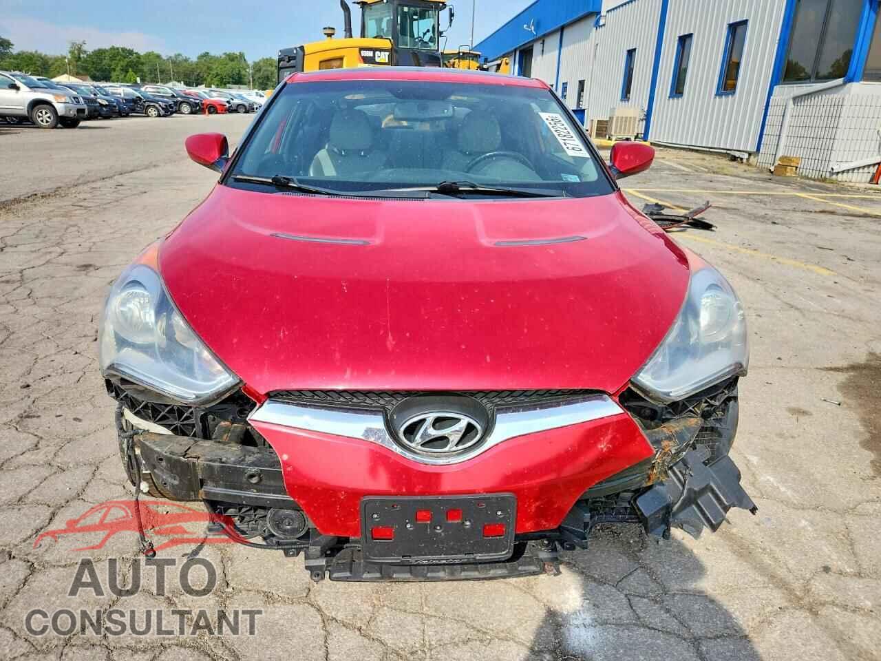 HYUNDAI VELOSTER B 2013 - KMHTC6AD3DU103433