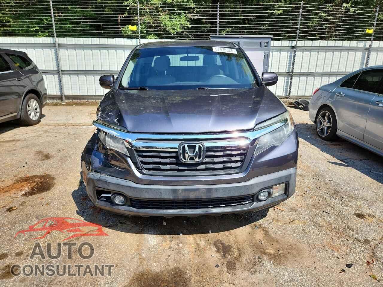 HONDA RIDGELINE 2017 - 5FPYK3F53HB008728