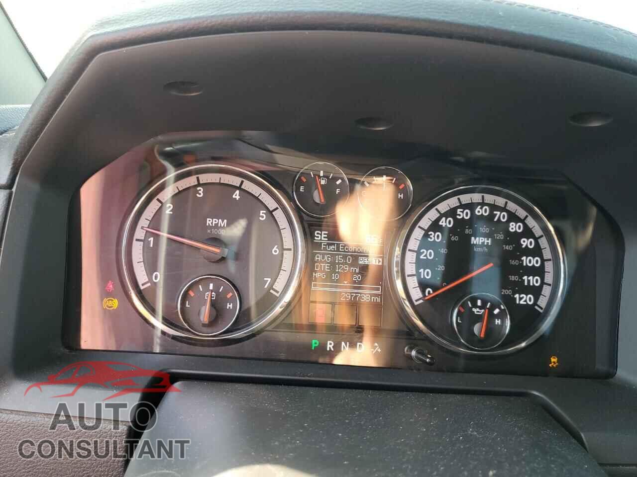 DODGE RAM 1500 2012 - 1C6RD7NT9CS255155