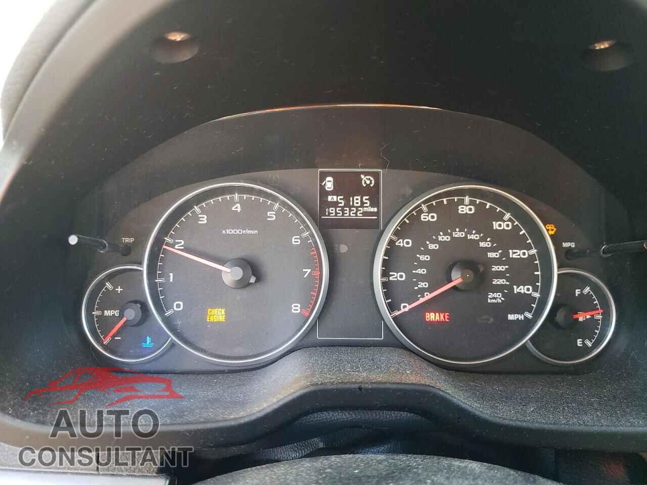 SUBARU OUTBACK 2014 - 4S4BRBCC0E1203029