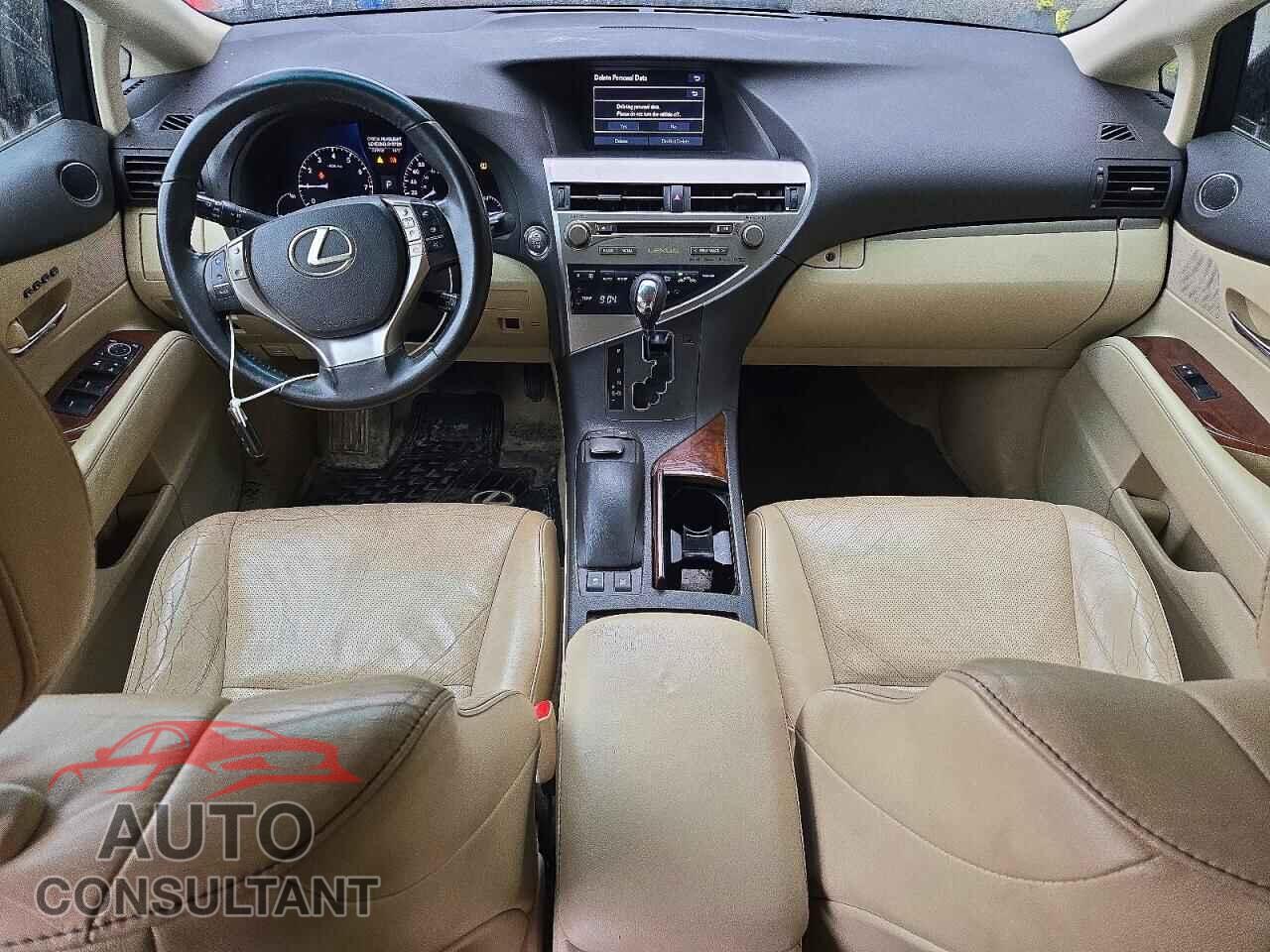 LEXUS RX350 2013 - 2T2BK1BAXDC220042