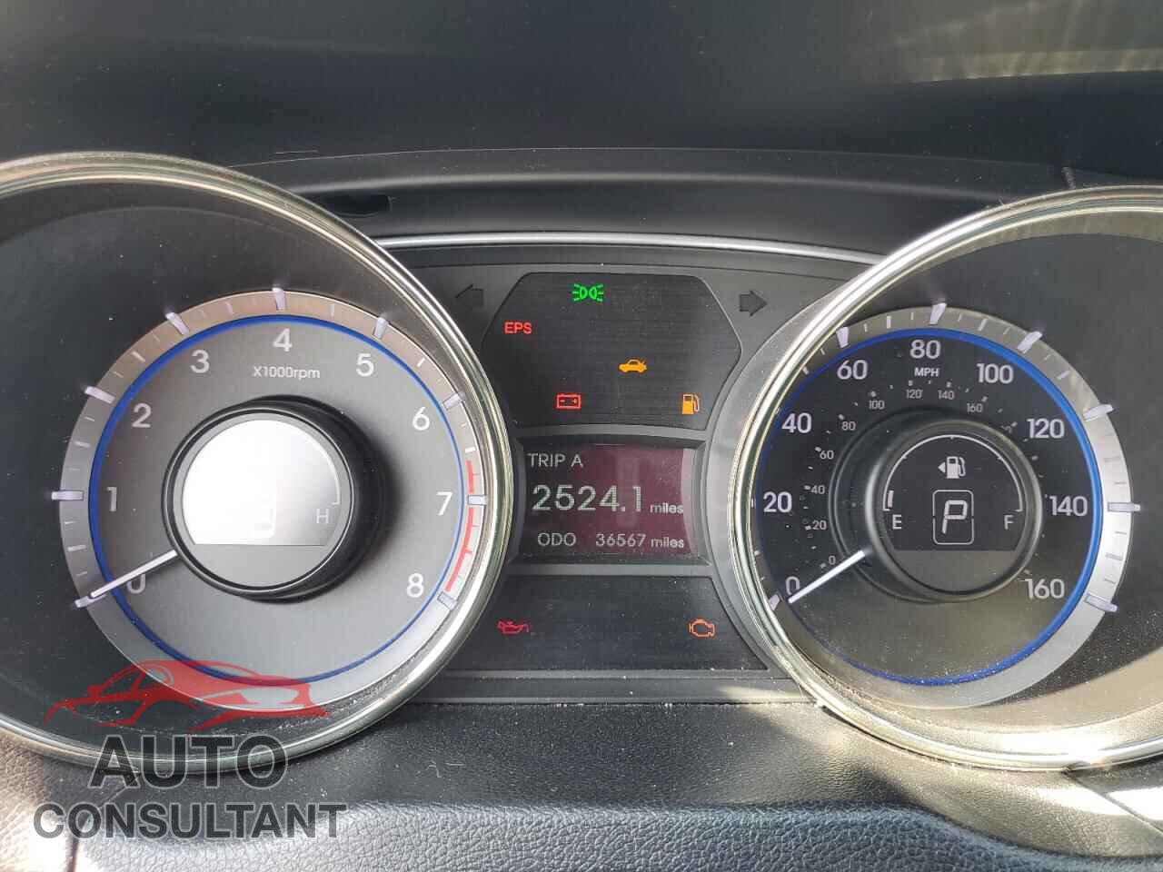 HYUNDAI SONATA 2012 - 5NPEB4AC0CH424639