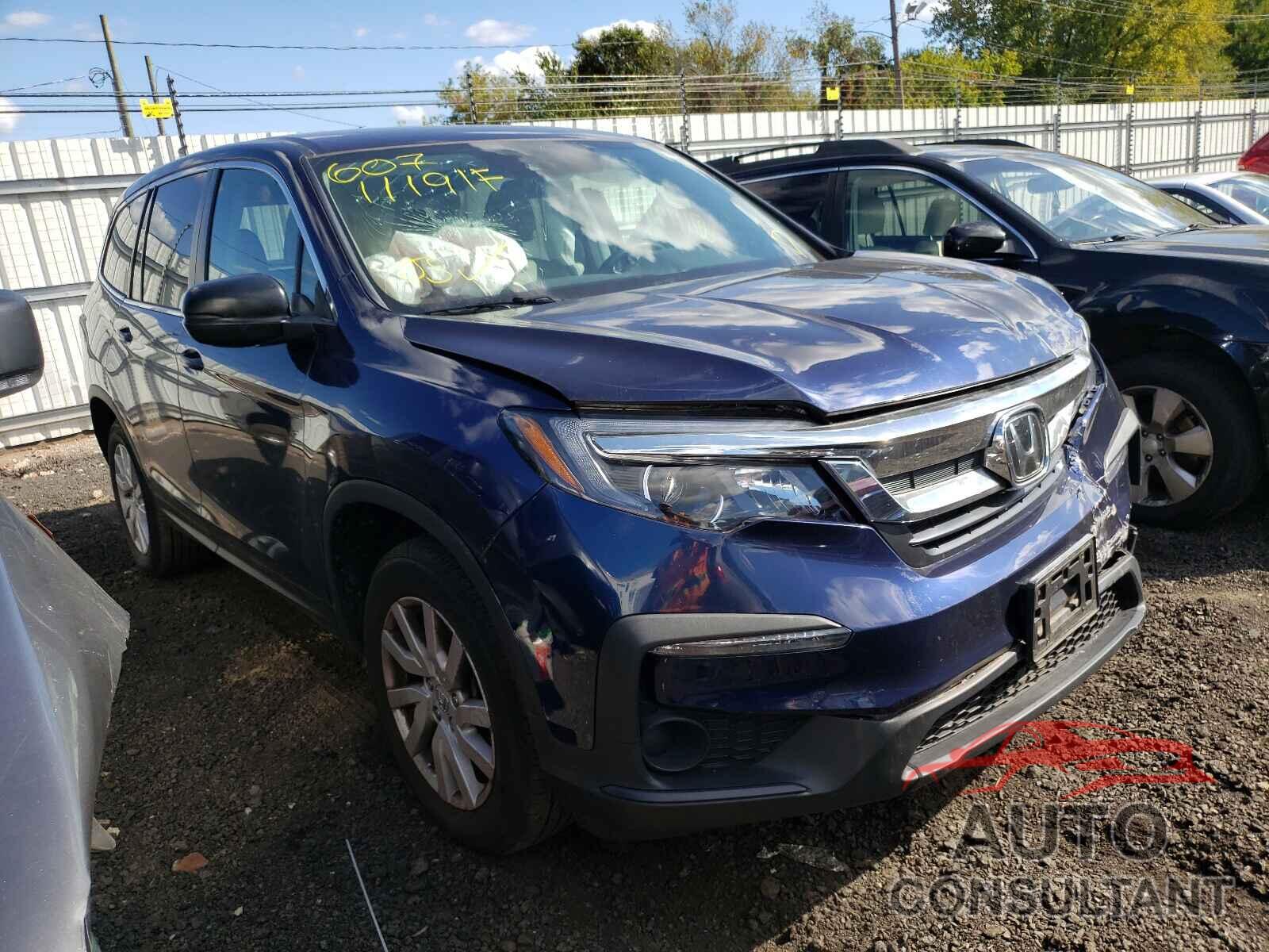 HONDA PILOT 2019 - 5FNYF6H19KB077214