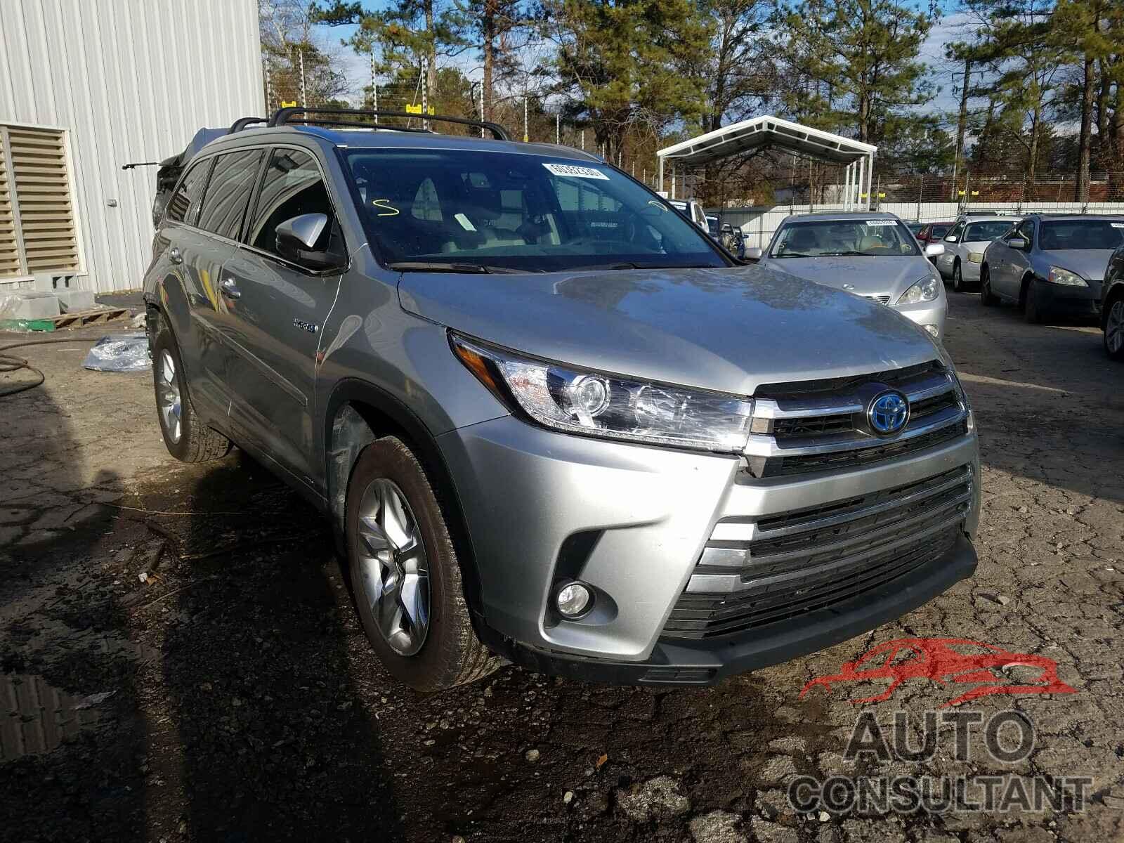 TOYOTA HIGHLANDER 2017 - 5TDDGRFH7HS033925