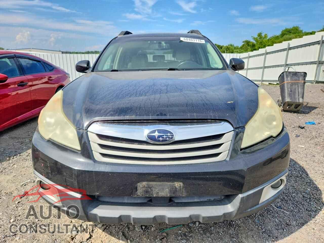 SUBARU OUTBACK 2010 - 4S4BRCCC5A3334137