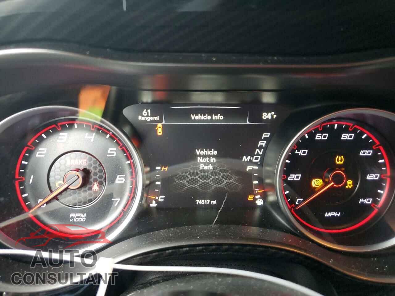 DODGE CHARGER 2019 - 2C3CDXBG3KH657169