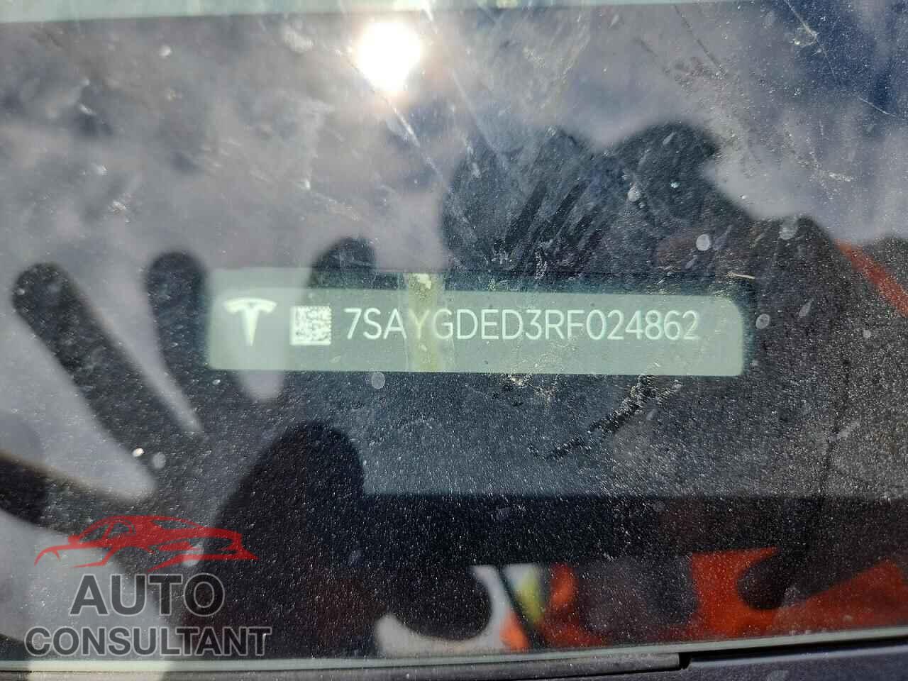 TESLA MODEL Y 2024 - 7SAYGDED3RF024862