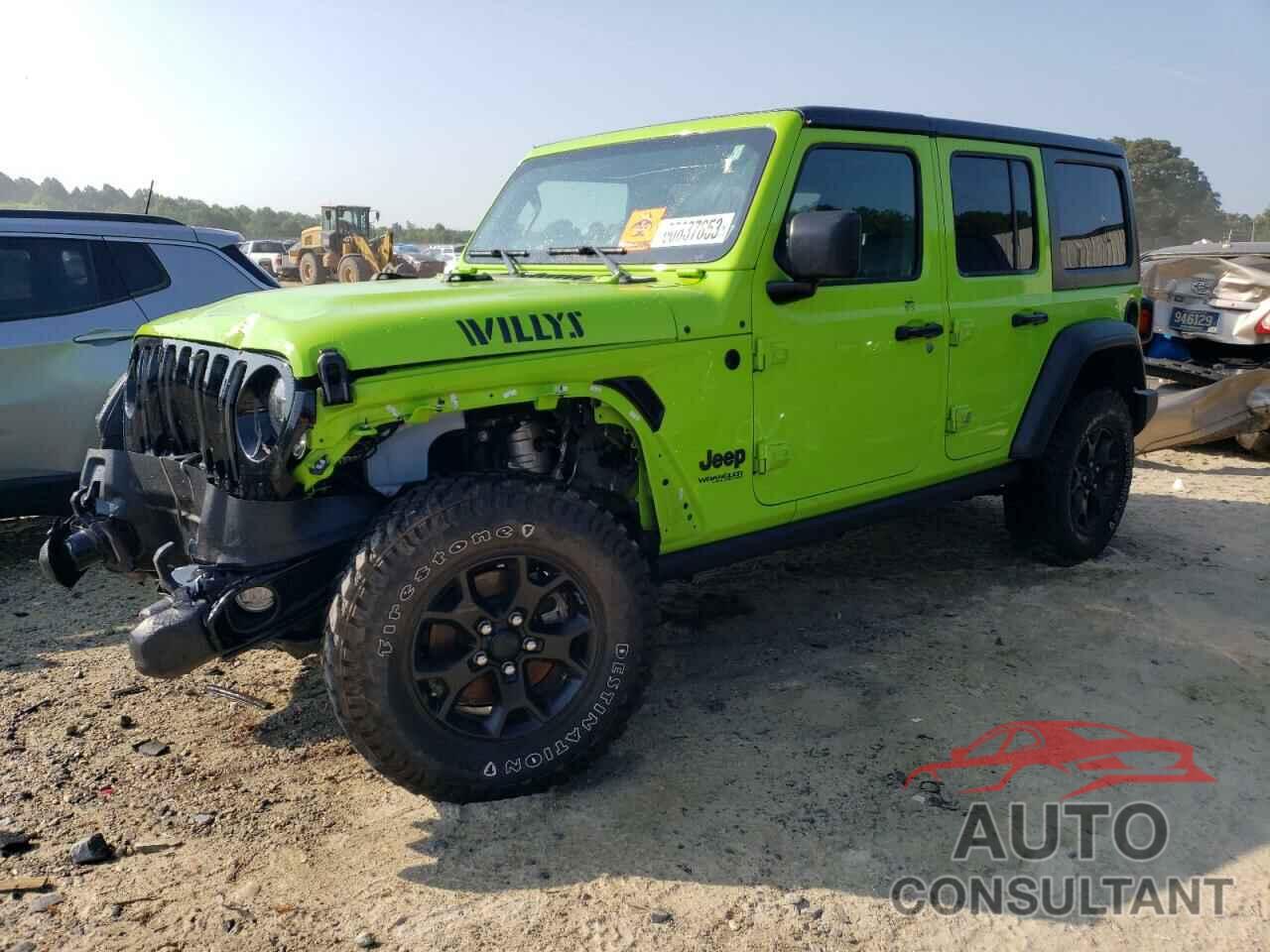 JEEP WRANGLER 2021 - 1C4HJXDN4MW833687