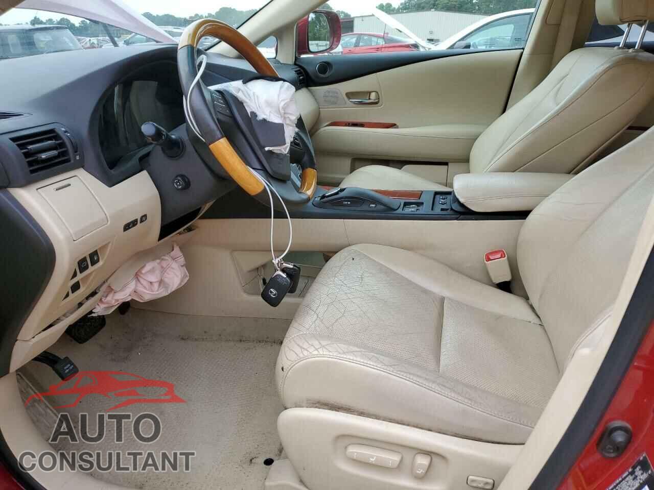 LEXUS RX350 2011 - 2T2BK1BA3BC083572