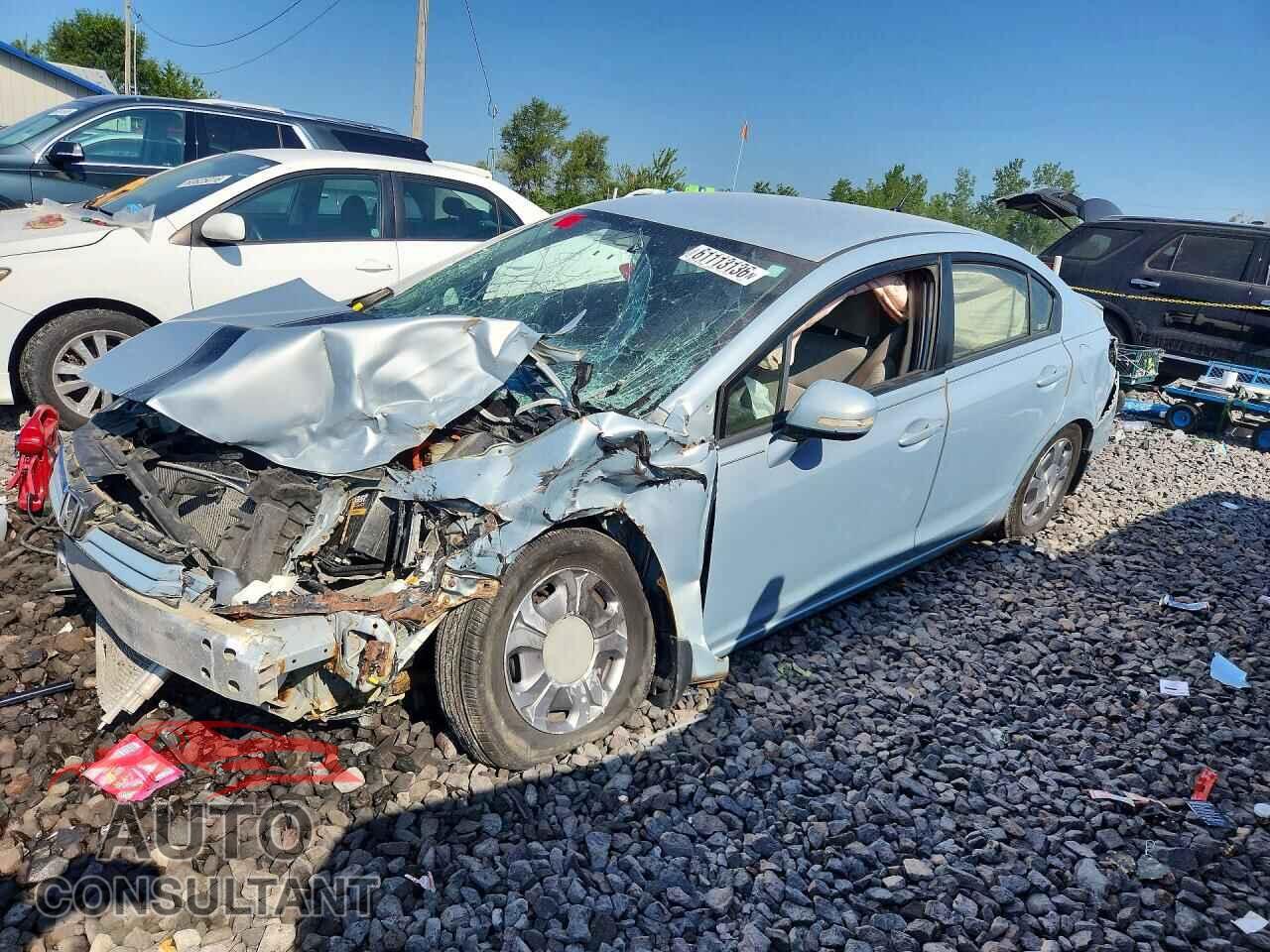 HONDA CIVIC 2012 - JHMFB4F28CS001800