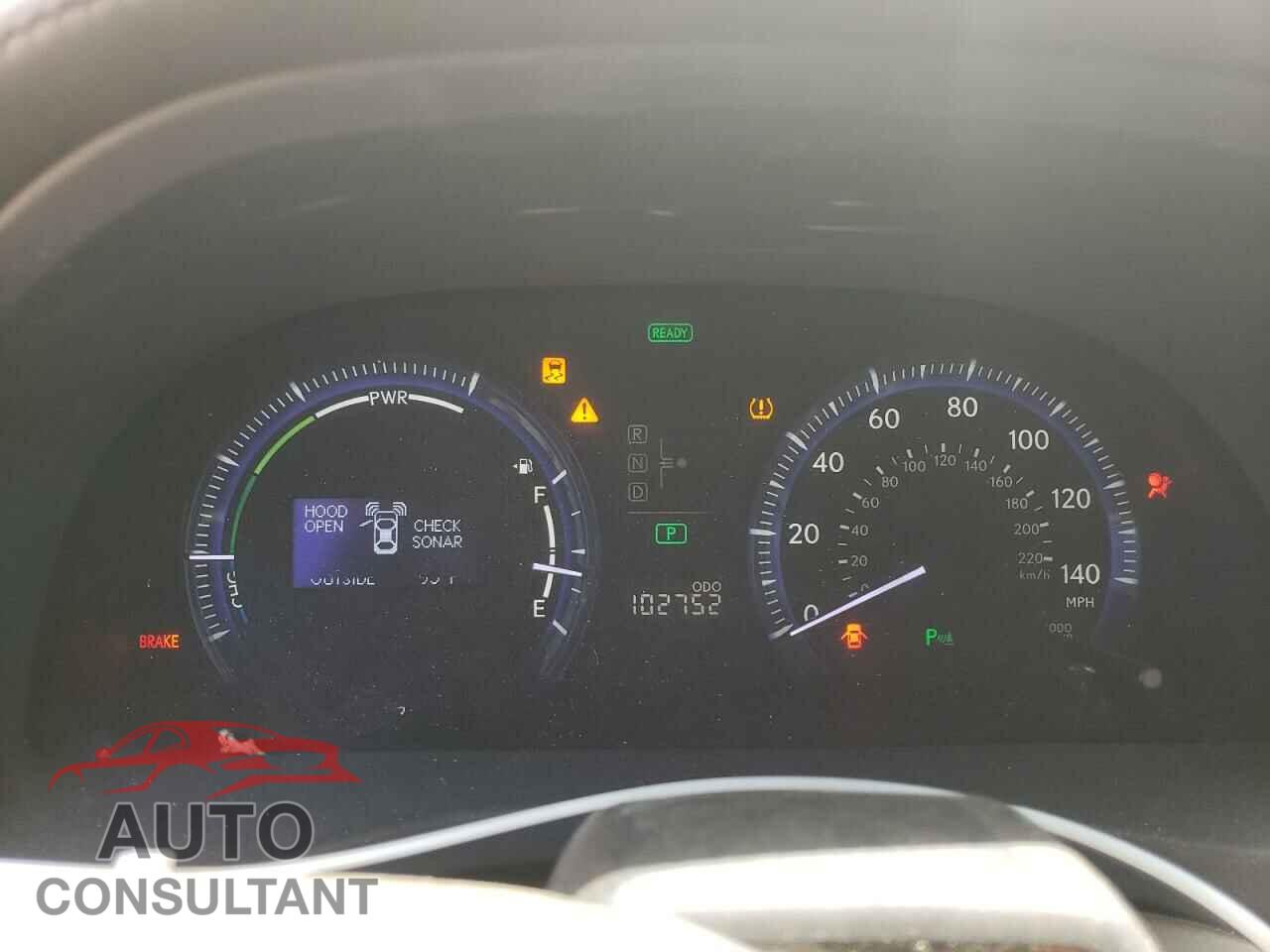 LEXUS HS 2010 - JTHBB1BA0A2010692