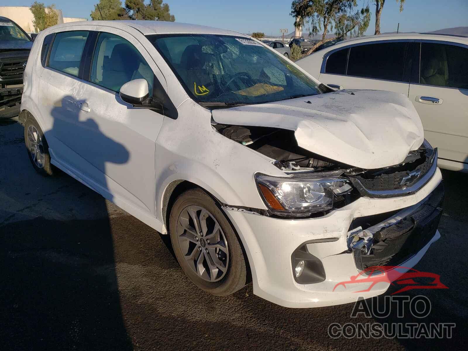 CHEVROLET SONIC 2020 - 1G1JD6SB0L4138606