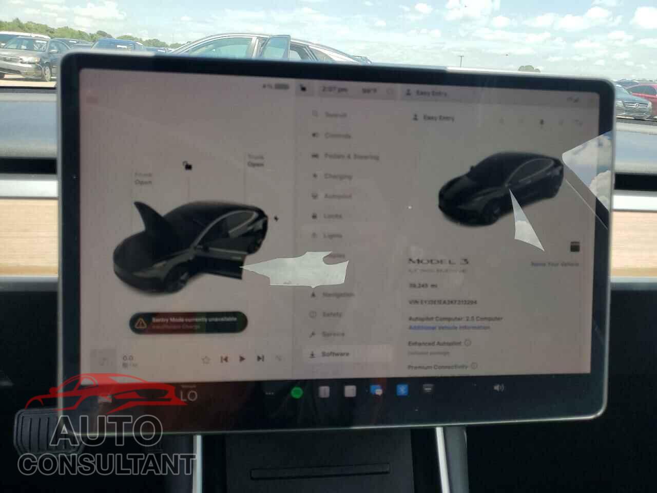 TESLA MODEL 3 2019 - 5YJ3E1EA3KF313294