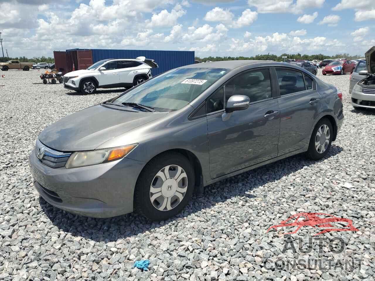 HONDA CIVIC 2012 - JHMFB4F2XCS009090