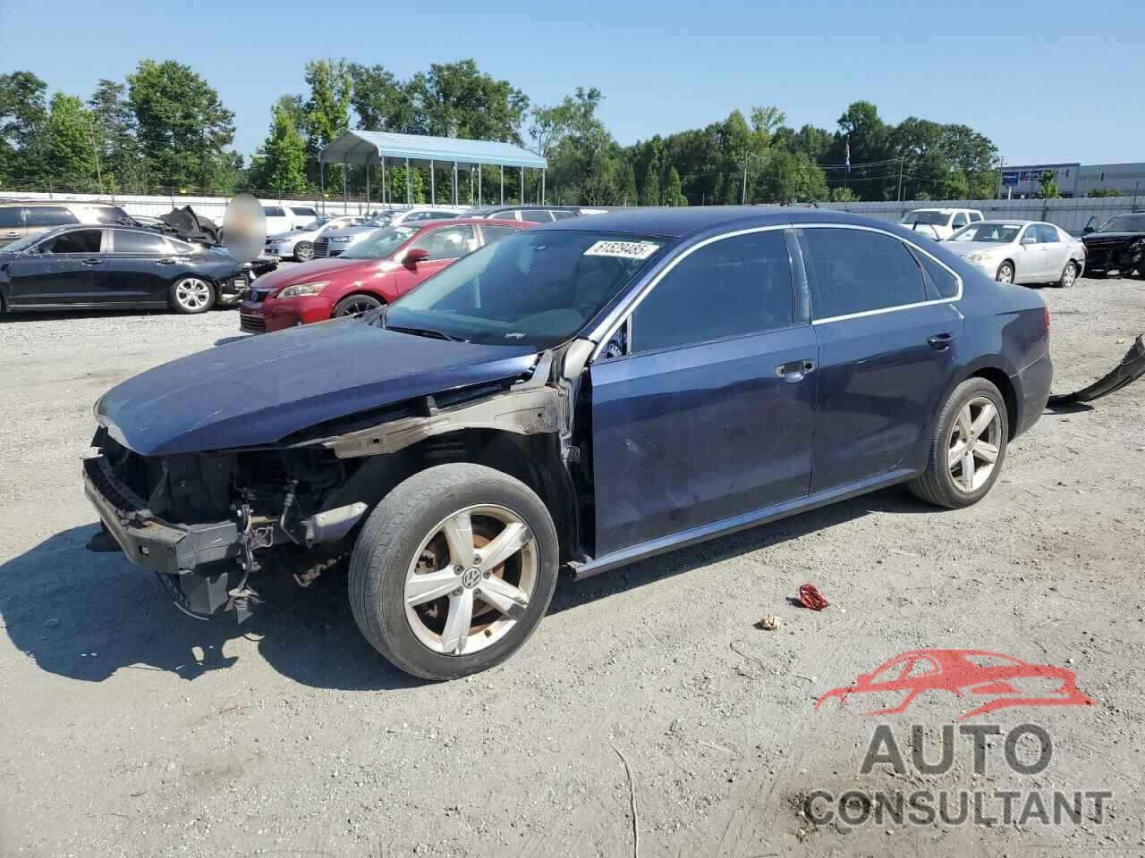 VOLKSWAGEN PASSAT 2012 - 1VWBP7A37CC105916