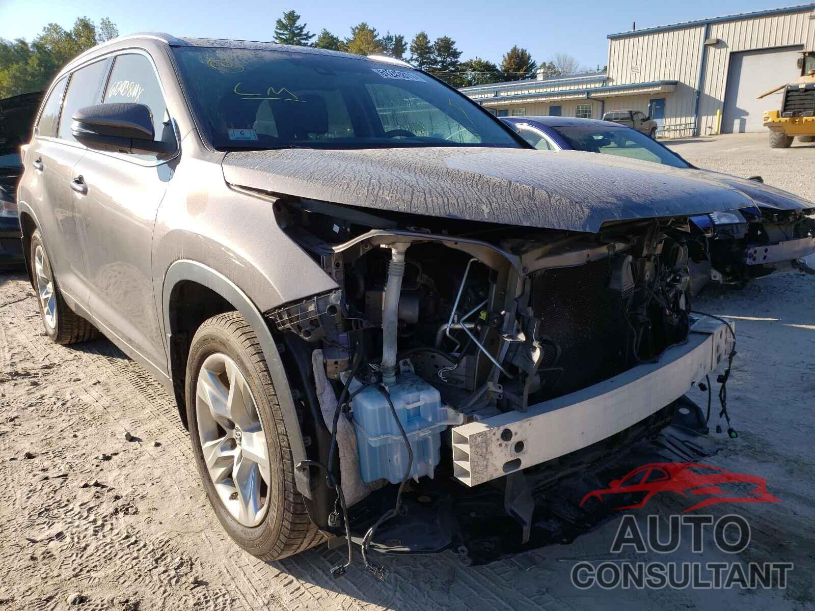 TOYOTA HIGHLANDER 2016 - 5TDDKRFHXGS335383