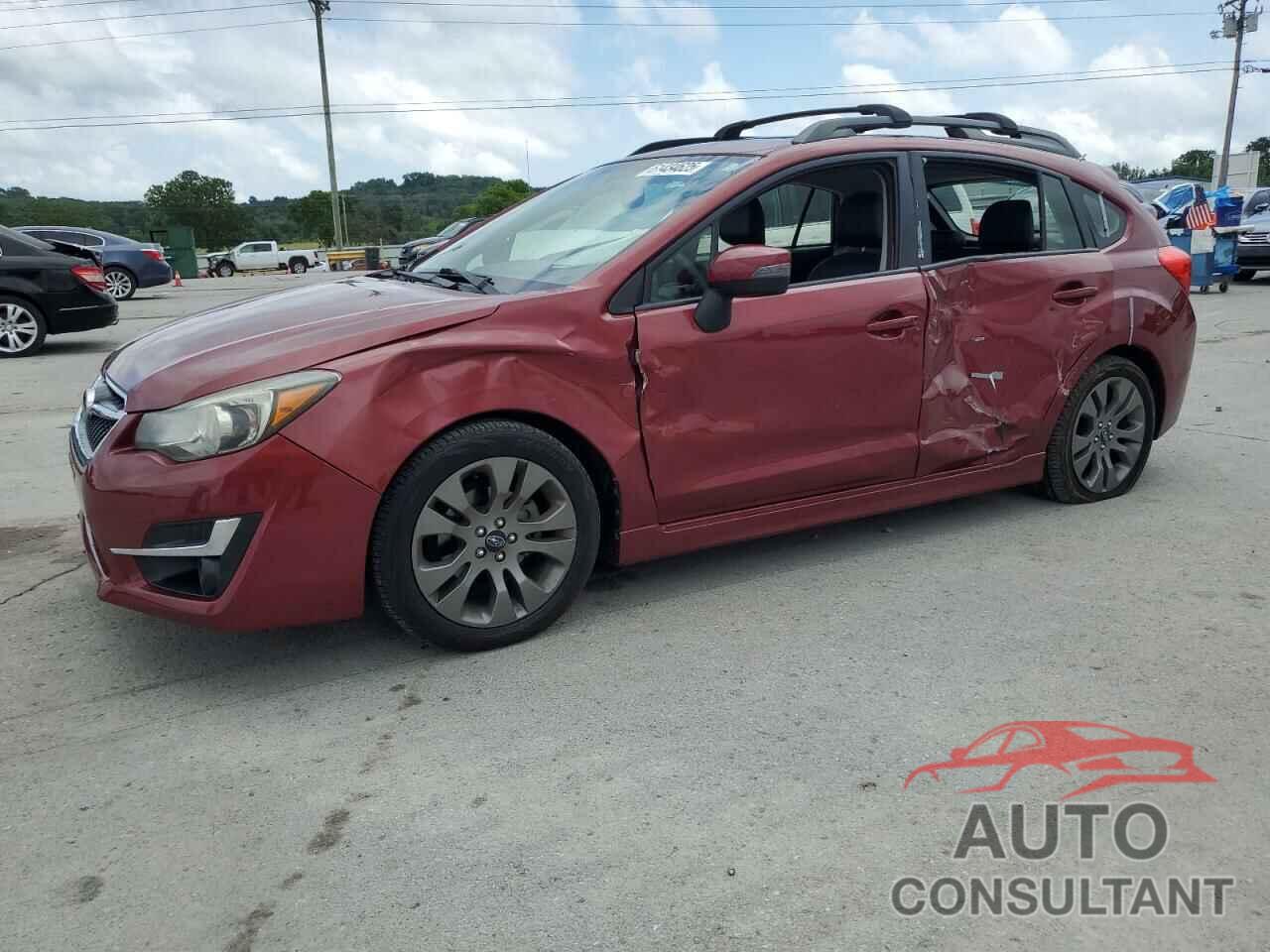 SUBARU IMPREZA 2016 - JF1GPAY61G8238529