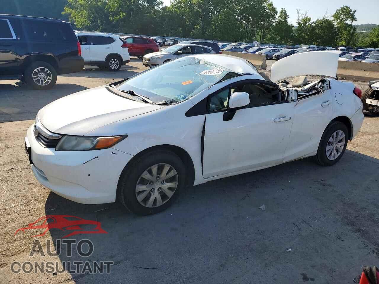 HONDA CIVIC 2012 - 2HGFB2F59CH604506