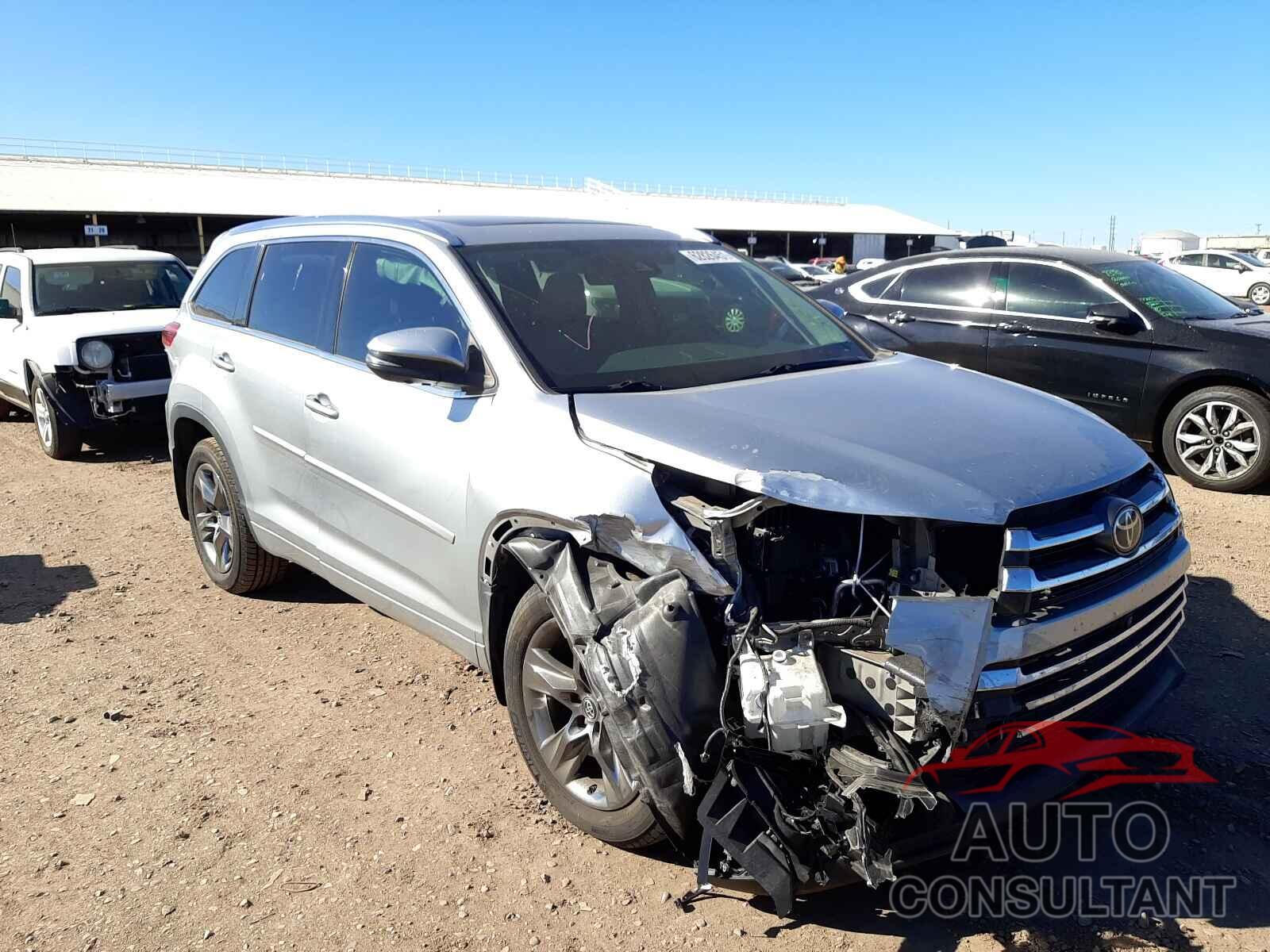 TOYOTA HIGHLANDER 2017 - 5TDDZRFH6HS452276