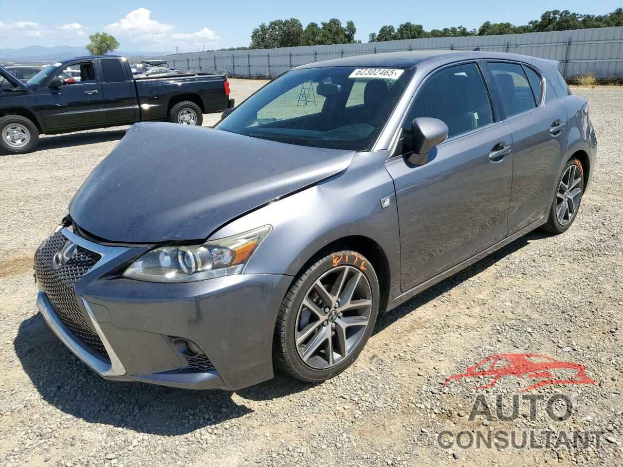LEXUS CT 200 2016 - JTHKD5BH1G2260594
