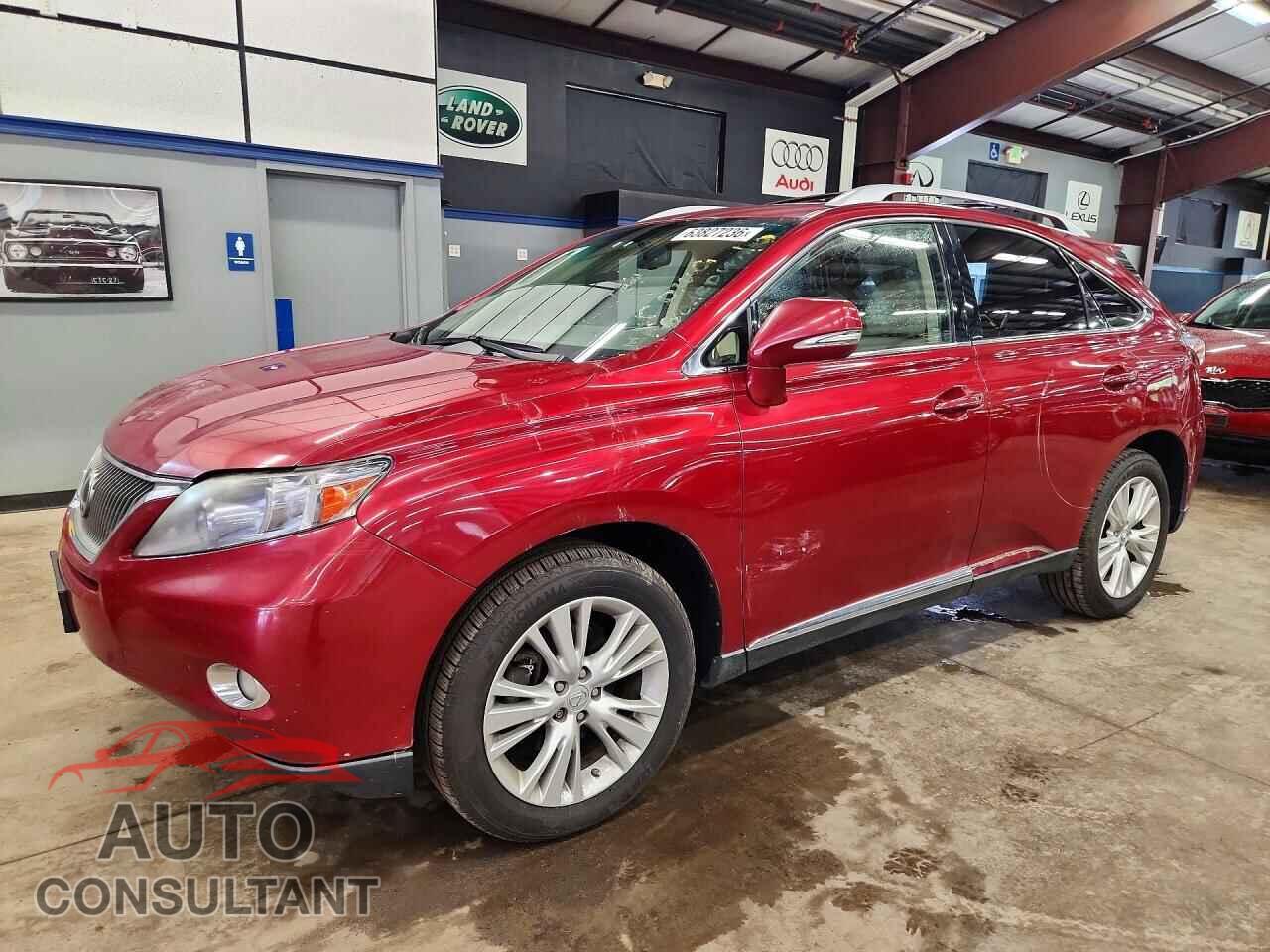 LEXUS RX450 2010 - JTJBC1BA0A2024930