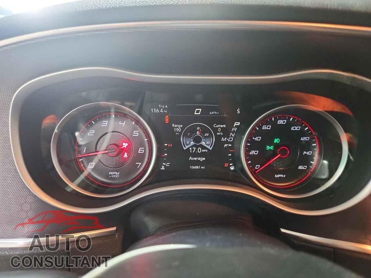 DODGE CHARGER 2017 - 2C3CDXCT7HH510163