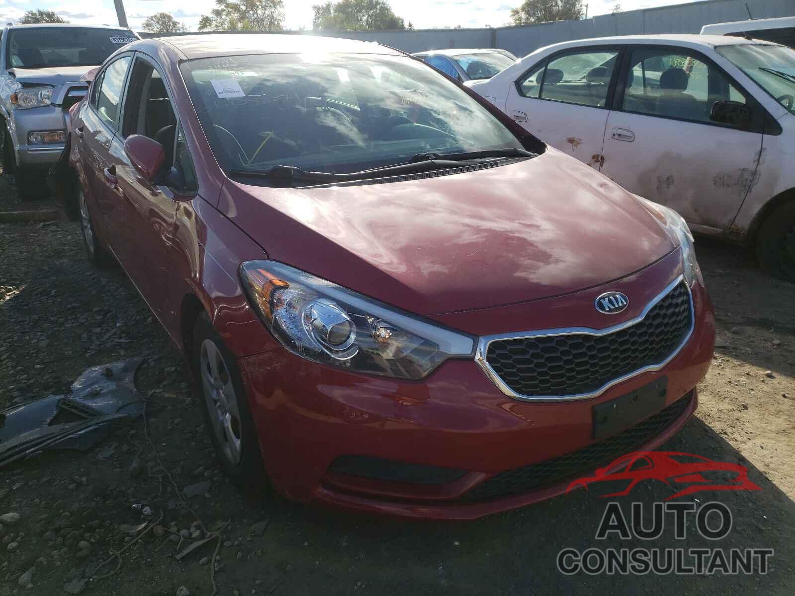 KIA FORTE 2016 - KNAFX4A64G5521359