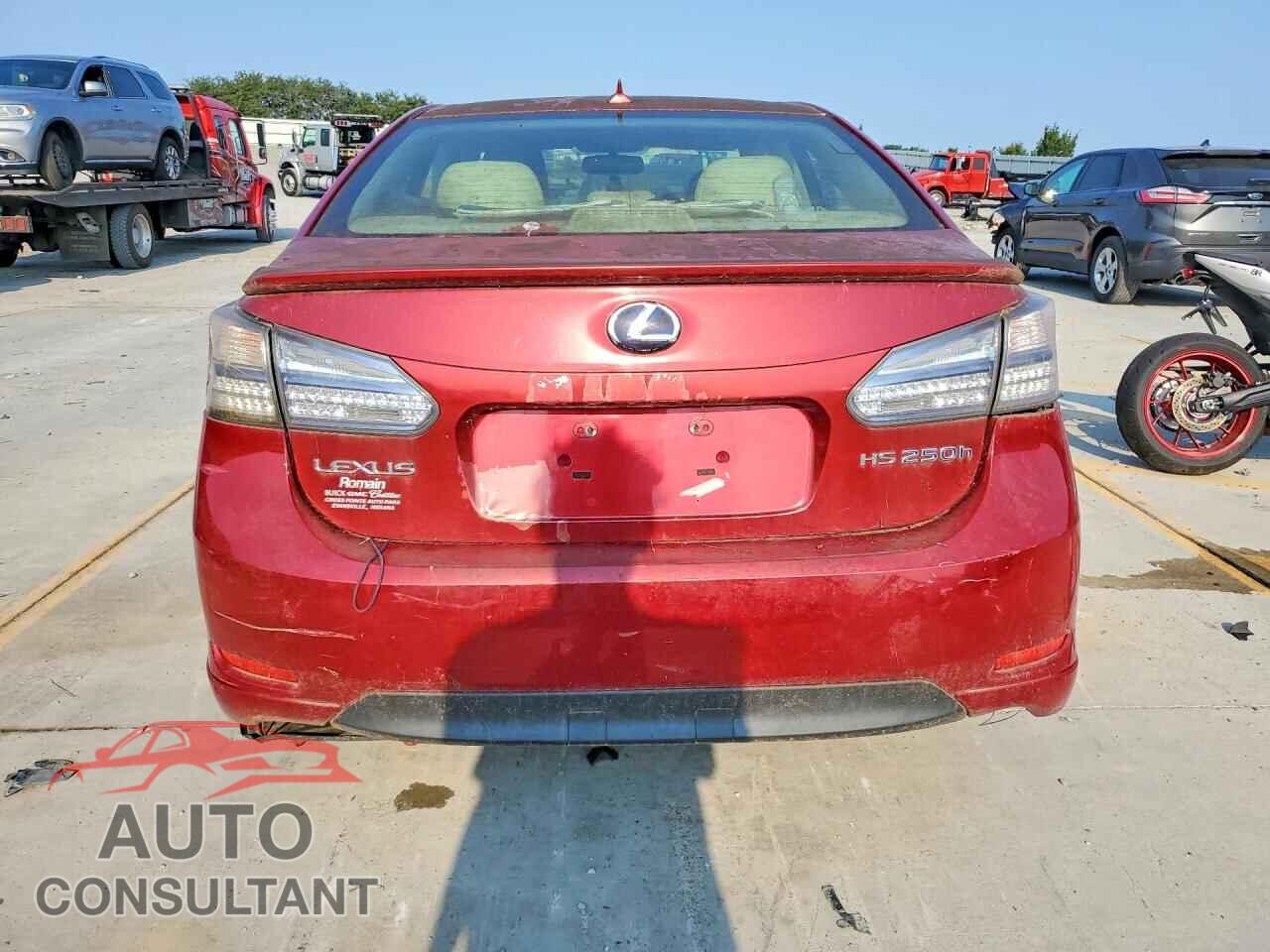 LEXUS HS 2010 - JTHBB1BA1A2025010