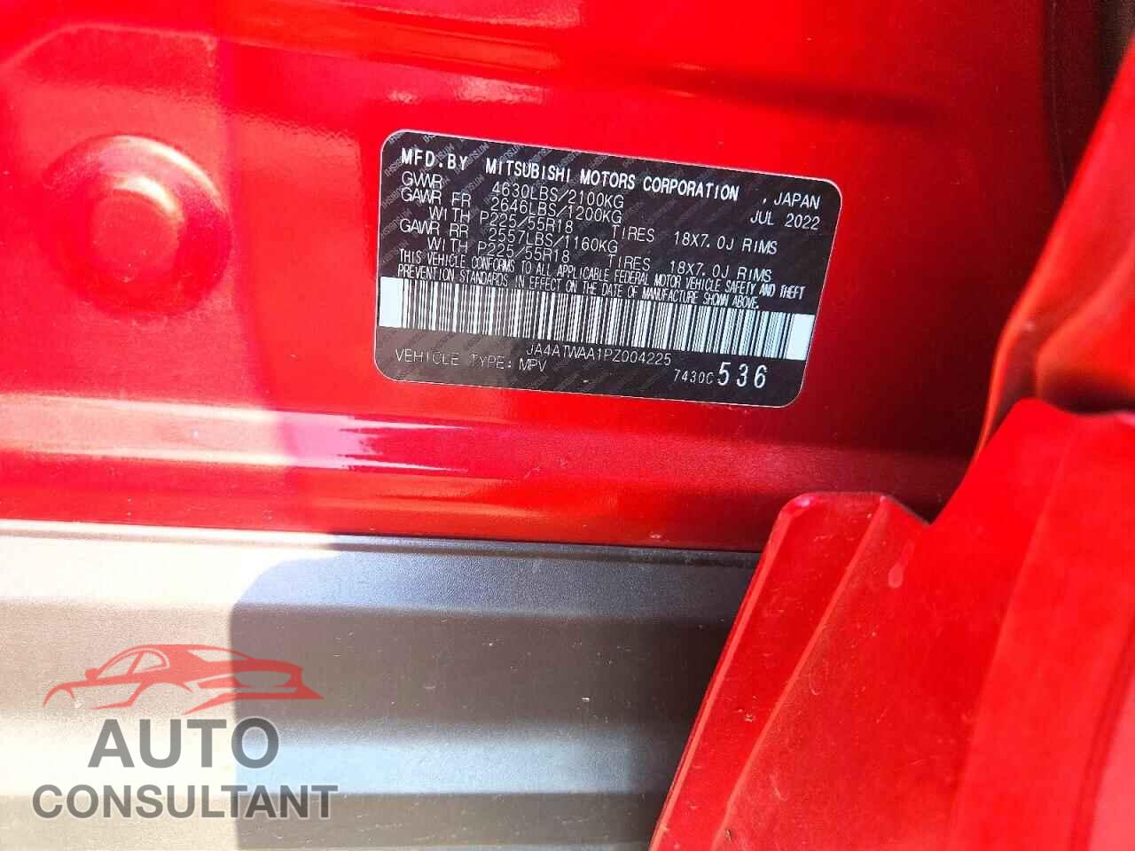MITSUBISHI ECLIPSE 2023 - JA4ATWAA1PZ004225
