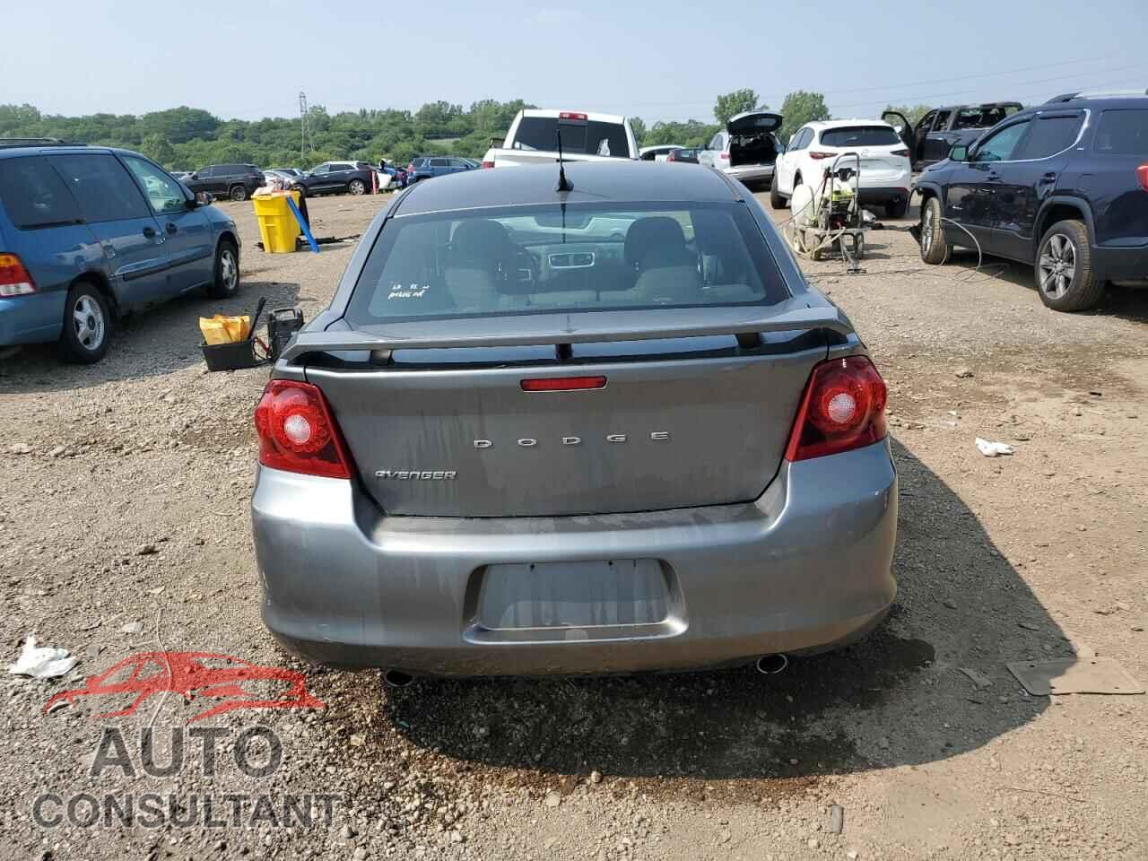 DODGE AVENGER 2012 - 1C3CDZEG4CN142536