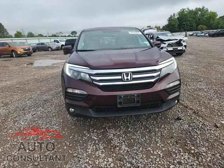 HONDA PILOT 2017 - 5FNYF6H52HB031588