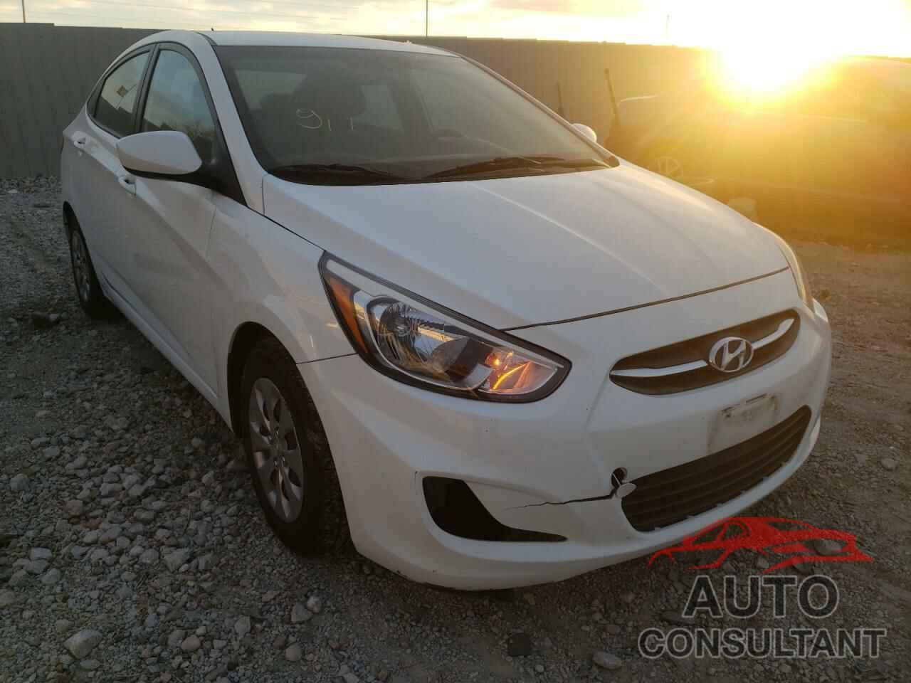 HYUNDAI ACCENT 2016 - KMHCT4AEXGU135474