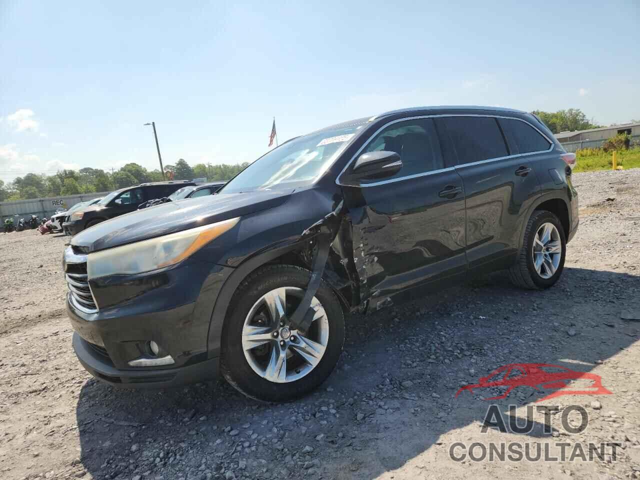 TOYOTA HIGHLANDER 2014 - 5TDYKRFH7ES021690