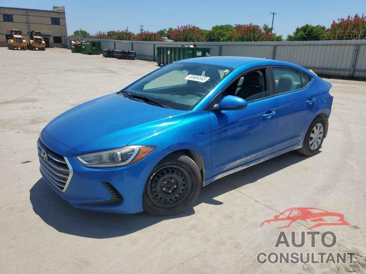HYUNDAI ELANTRA 2017 - KMHD74LFXHU080640