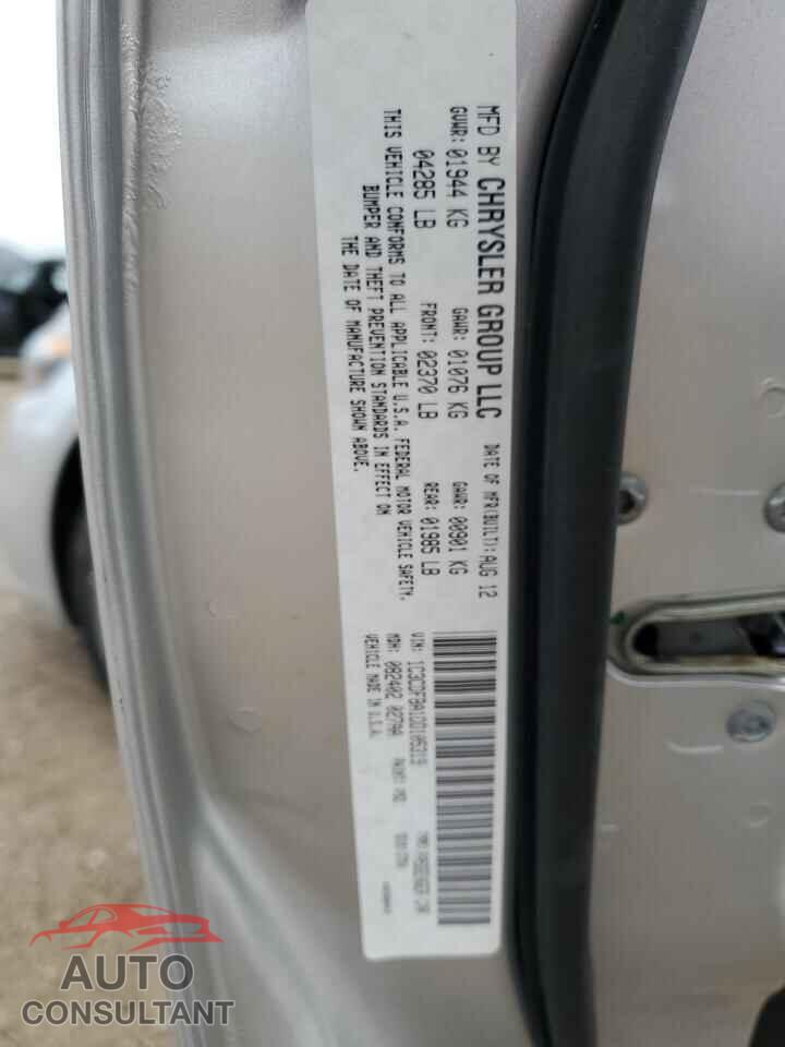 DODGE DART 2013 - 1C3CDFBA1DD105319