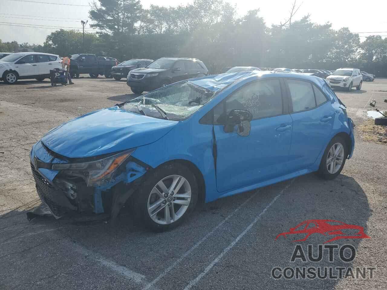 TOYOTA COROLLA 2019 - JTNK4RBE9K3028015