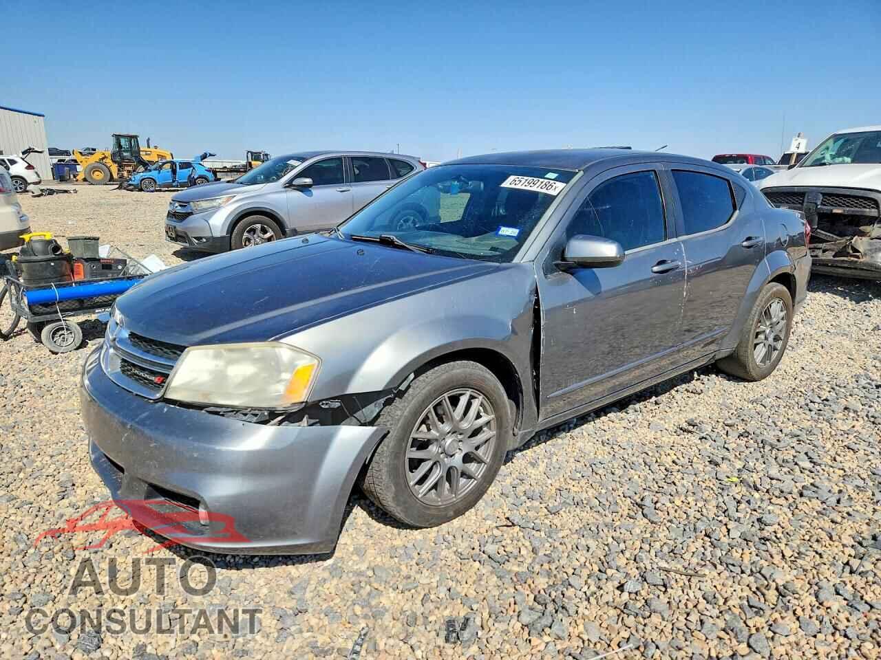 DODGE AVENGER 2013 - 1C3CDZCB4DN562497