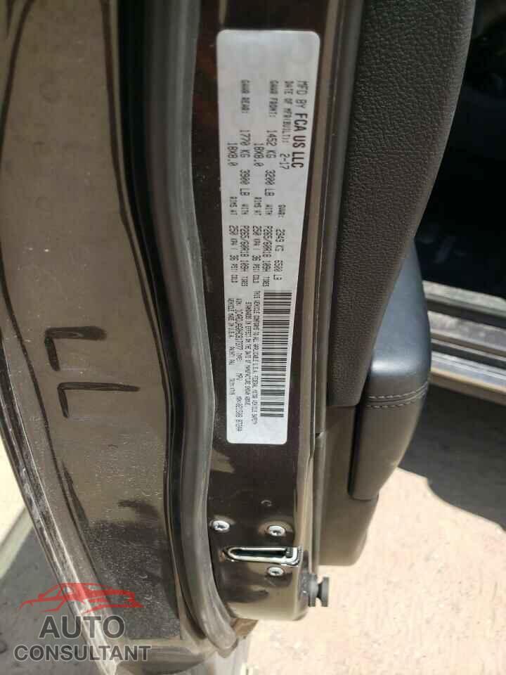 DODGE DURANGO 2017 - 1C4RDJAG0HC817377