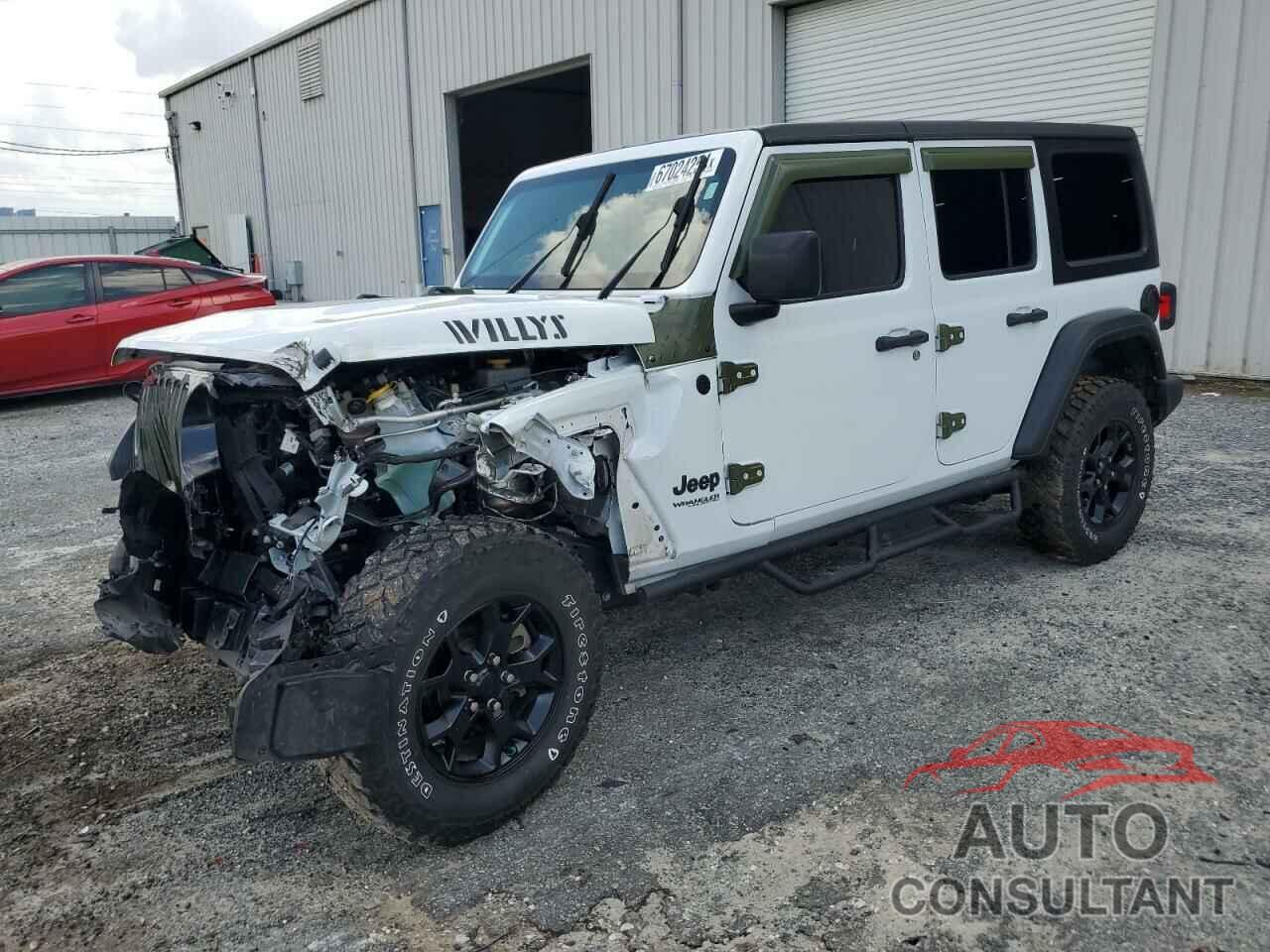 JEEP WRANGLER 2021 - 1C4HJXDNXMW860702