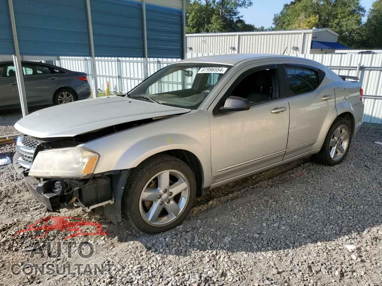 DODGE AVENGER 2012 - 1C3CDZAB7CN148812
