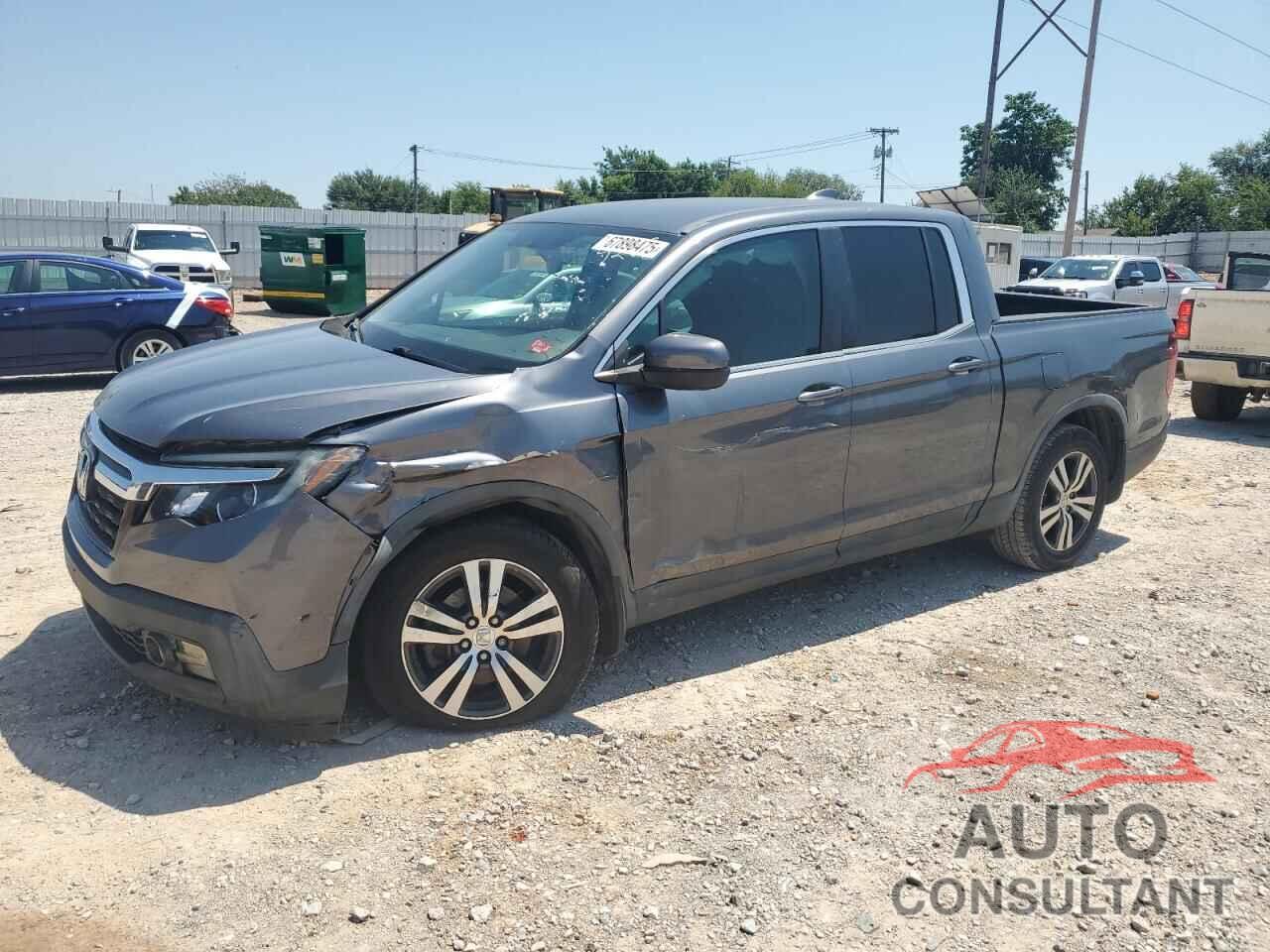 HONDA RIDGELINE 2017 - 5FPYK2F41HB004209