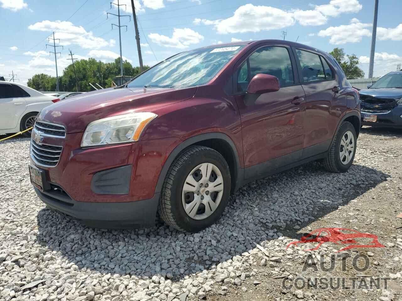 CHEVROLET TRAX 2016 - 3GNCJKSB6GL120071